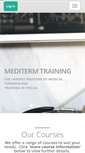 Mobile Screenshot of meditermtraining.com